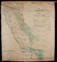 Map of the State of California showing the three principal factors in the water supply