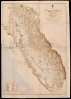 Map of the San Joaquin, Sacramento and Tulare Valleys, State of California