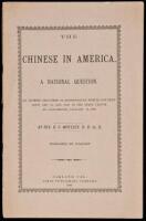 The Chinese in America. A National Question