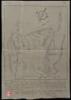 Original pencil tracing made by Samuel D. King, Surveyor General of the United States for California, of the 1841 dise&ntilde;o of Rancho Laguna de los Palos Colorados in Contra Costa County, California