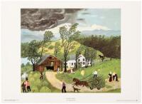 A Portfolio of Eight Paintings by Grandma Moses