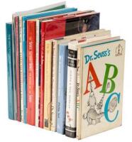 Sixteen volumes by or about Dr. Seuss