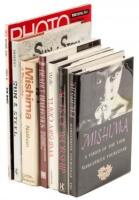 Lot of books and magazines by or about Yukio Mishima