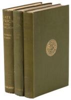 Three volumes of poetry by Thomas Hardy