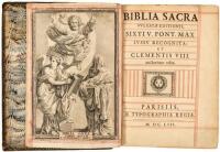 Biblia Sacra vulgatae editionis, Sixti v. Pont. Max. Ivssv Recognita: et Clementis VIII auctoritate edita