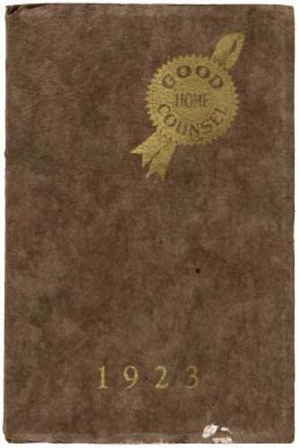 Good Home Counsel 1923 [Cook Book]