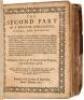 A treatise concerning policy and religion - Wherein the infirmity of humane wit is amply declared, with the necessity of the grace of God, and true religion for the perfection of policy... [bound with] The second part of a treatise concerning policy, and - 2