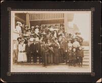Group photograph from the "Balloon Route Excursion"