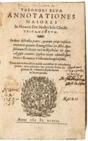 Theodori Bezae Annotationes Maiores in Nouum Dn. Nostri Iesu Christi Testamentum. In duas distinctae partes, quarum prior explicationem in quatuor Euangelistas, & Acta Apostolorum, Posterior verò in Epistolas & Apocalypsin continet...