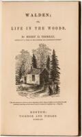 Walden; Or, Life in the Woods