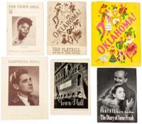 Collection of musical ephemera and playbills