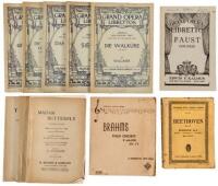 Collection of over 100 pieces of sheet music, mostly pocket-sized