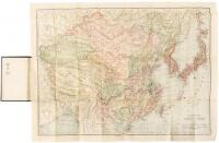 The Rand McNally New Library Atlas Map of China and Japan