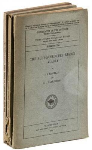 Three U.S. Geological Survey Bulletins on Alaska