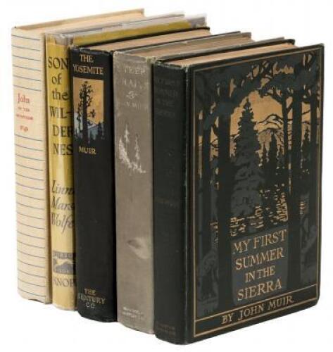 Five volumes by or about John Muir