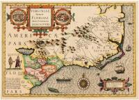Virginiae Item et Floridae Americae Provinciarum, Nova Descriptio