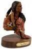 "Gall - Hunkpapa Sioux Chief who led the Main Attack Against Custer" - sculpture by Ralph Massey