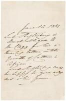 Autograph Letter Signed about replacing Confederate Cotton during the American Civil War