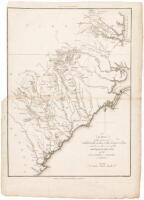 A Map of Those Parts of Virginia, North Carolina, South Carolina & Georgia which were the Scenes of the Most Important Operations of the Southern Armies