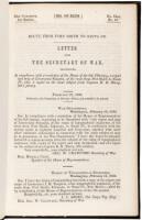 Route from Fort Smith to Santa Fe. Letter from the Secretary of War, Transmitting...a Report and Map...of the Route from Fort Smith to Santa Fe; Also a Report on the Same Subject from Captain R.B. Marcy, 5th Infantry