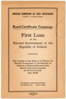 Bond-Certificate Campaign: First Loan of the Elected Government of the Republic of Ireland