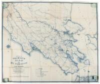 Denny's tourists' map of Mt. Tamalpais and vicinity showing railways, wagon roads, trails, elevations &c