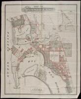 Map of the City of San Diego, California