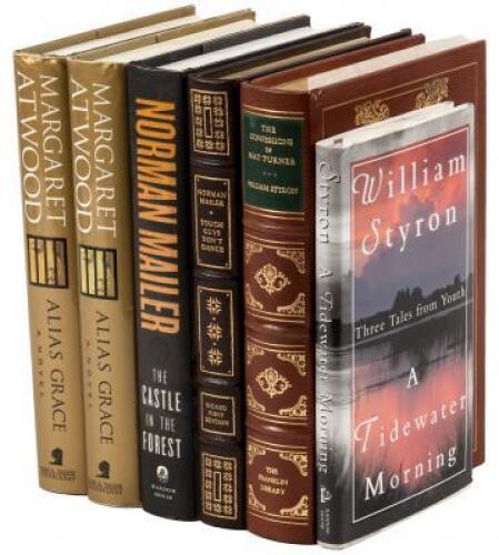 Six volumes of signed modern literature