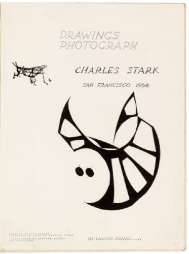 Drawings Photograph Charles Stark San Francisco 1958