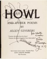 Howl and Other Poems - inscribed by Allen Ginsberg