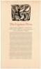 The Equinox Press: Announcing the establishment of a private press by William Everson at 2445 Ashby Avenue in the city of Berkeley, California - Broadside