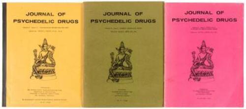 Journal of Psychedelic Drugs - three issues