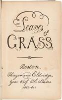 Leaves of Grass
