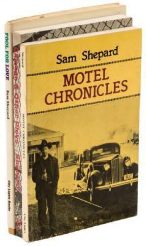 Three works by Sam Shepard, including one signed by him