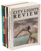 City Lights Review - Numbers One to Six, all signed by Ferlinghetti