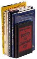 Six volumes by Ferlinghetti, signed