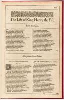 The Life of King Henry the Fift