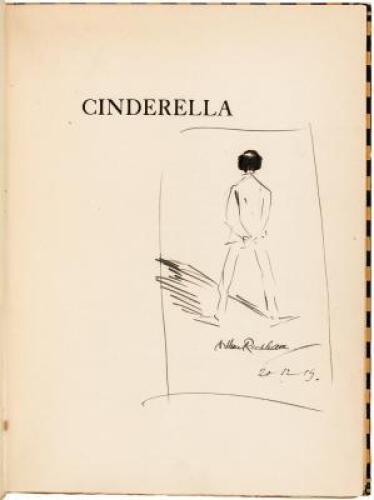 Cinderella - With an original drawing by Arthur Rackham