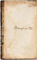 WITHDRAWN Dictionaire de Musique, Tome Premier, A-E - Napoleon Bonaparte's Copy