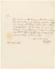 Archive of 44 Autograph Letters Signed written to Dr. Jacob Bigelow of Boston by 20 notable correspondents, which illuminate the foundations of Botanical Science in America - 10