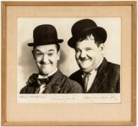 Signed photograph of the great comedic duo