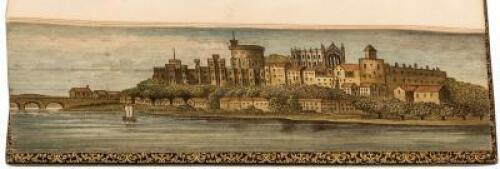 The Christian Year - with a fore-edge painting of Windsor Castle