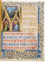 The Magnificat - Illuminated Manuscript on Vellum