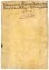 Seventeenth Century Chilean manuscript Coat of Arms in Spanish - 4