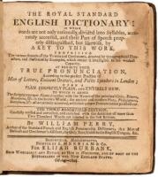 The Royal Standard English Dictionary - Third Brookfield Edition.
