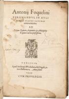 In Auli Persii Flacci Satyras commentarius, ad Petrum Ramum, eloquentiae & philosophiae Regium Lutetiae professorem