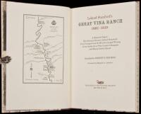 Leland Stanford's Great Vina Ranch, 1881-1919. A Research Paper: The history of Senator Leland Stanford's Vina Vineyard and the World's Largest Winery formerly the site of Peter Lassen's Bosquejo and Henry Gerke's Ranch