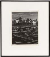 Silver print photograph of San Francisco