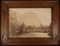 El Capitan, 3600 feet. View from the foot of the Yosemite Valley