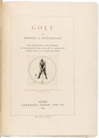 Golf: The Badminton Library